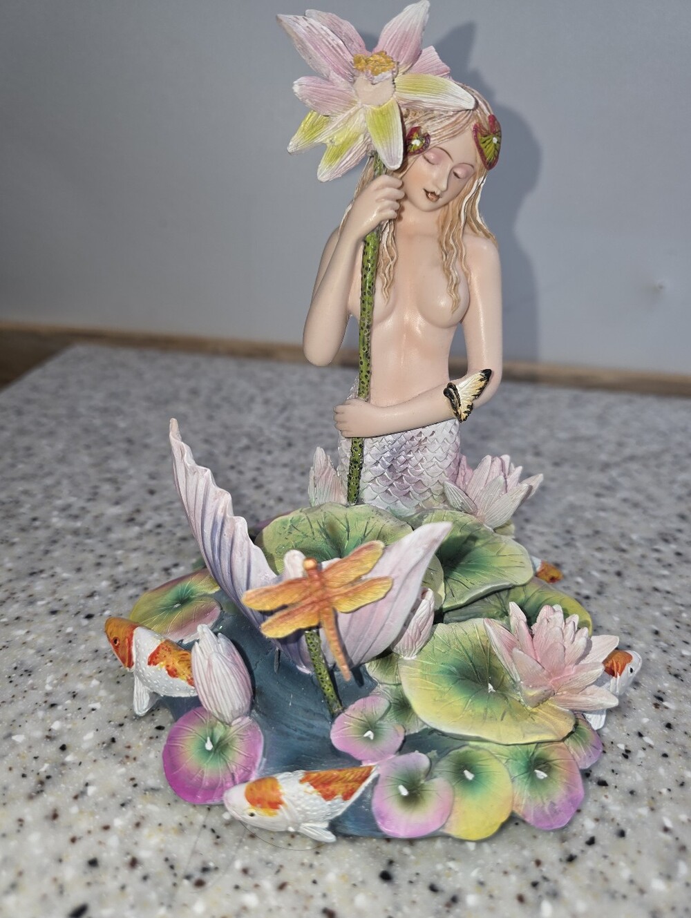 SHEILA WOLK’S “RAINBOW POOL" Mermaid Figurine